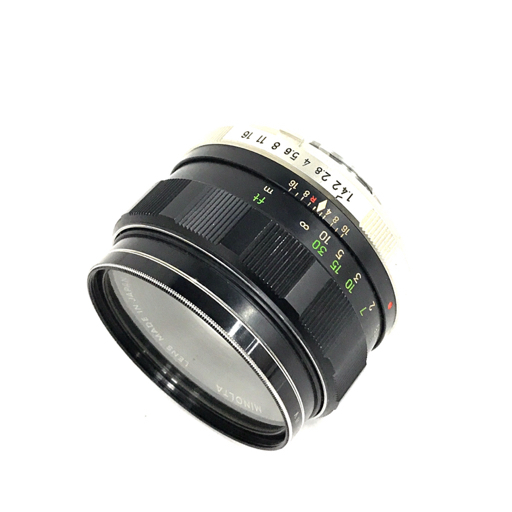 MINOLTA MC ROKKOR-PF 1:1.4 58mm 一眼 マニュアルフォーカス カメラ レンズ 光学機器_画像3