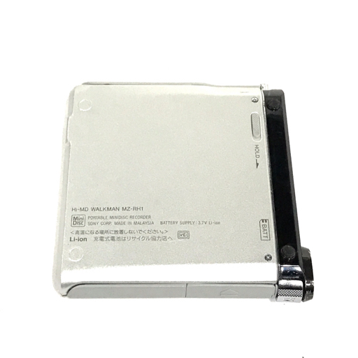 1円 SONY MZ-RH1 Hi-MD WALKMAN ポータブルMDレコーダー オーディオ機器 C202109-4_画像3