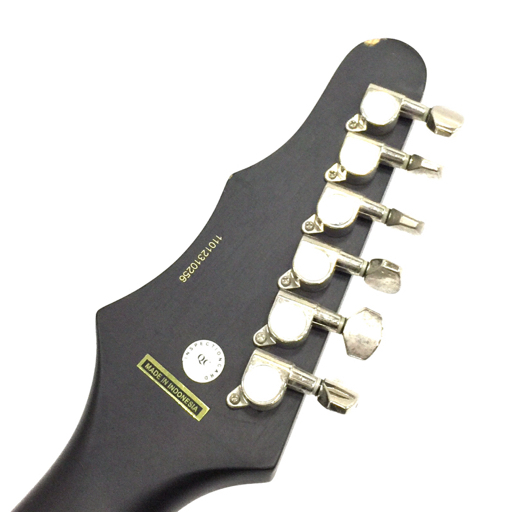 エピフォン ウィルシャー エレキギター ブラック 弦楽器 ソフトケース付 Epiphoneの画像6