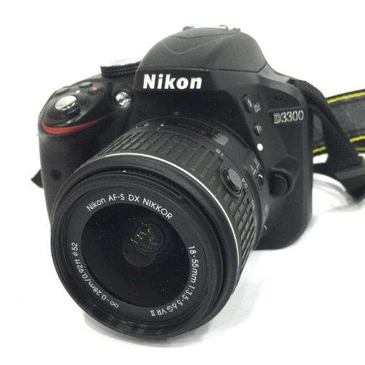 1円 Nikon D3300 AF-S NIKKOR 18-55mm 1:3.5-5.6 G II デジタル一眼レフ デジタルカメラ_画像1