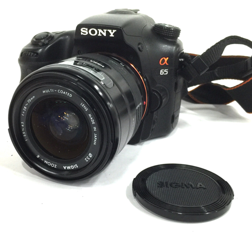 SONY a65 SIGMA ZOOM AF 1:3.5-4.5 28-70mm デジタル一眼レフ デジタルカメラ QR022-233_画像1