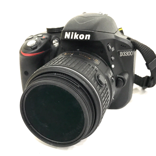 1円 Nikon D3300 AF-S NIKKOR 18-55mm 1:3.5-5.6 G II デジタル一眼レフ カメラ 光学機器 セット_画像2