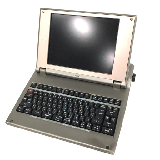 NEC 文豪 JX-730 カラーワープロ ワードプロセッサ 通電確認済み QR023-535_画像1