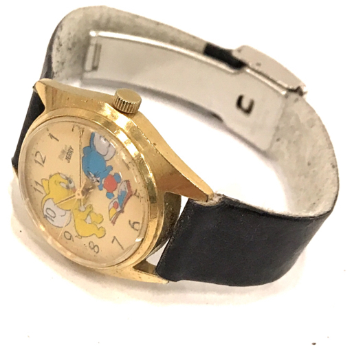 送料360円 トム＆ジェリー 手巻き 機械式 腕時計 ファッション小物 レディース 社外ベルト 5000-6030 同梱NG_画像4