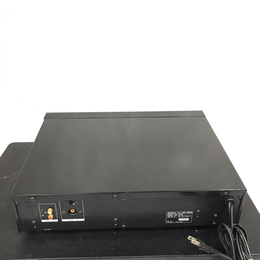 SONY CDP-333ESD CDデッキ CDプレーヤー リモコン付き 通電確認済み ソニー オーディオ機器_画像4