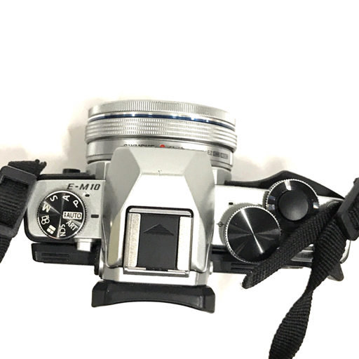 OLYMPUS OM-D E-M10III M.ZUIKO DIGITAL 14-42mm 1:3.5-5.6 40-150mm 1:4-5.6 ミラーレス一眼 デジタルカメラ C231749_画像8