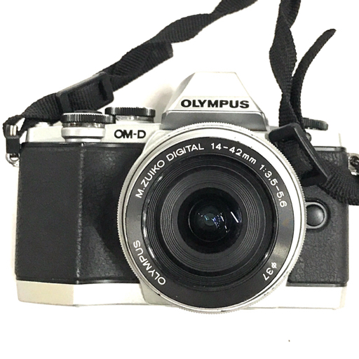OLYMPUS OM-D E-M10III M.ZUIKO DIGITAL 14-42mm 1:3.5-5.6 40-150mm 1:4-5.6 ミラーレス一眼 デジタルカメラ C231749_画像2