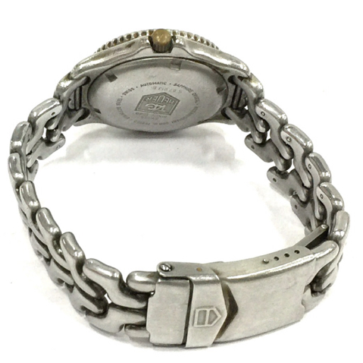 タグホイヤー デイト 自動巻き オートマチック 腕時計 稼働品 ボーイズサイズ 純正ブレス TAG Heuer QR023-476_画像4