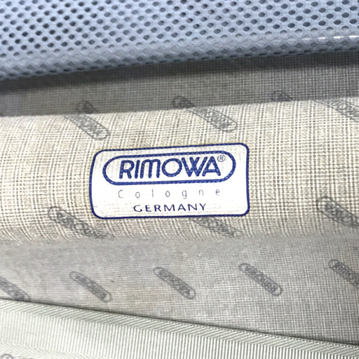 リモワ スーツケース キャリーケース キャリーバッグ 旅行鞄 グレー RIMOWA_画像9