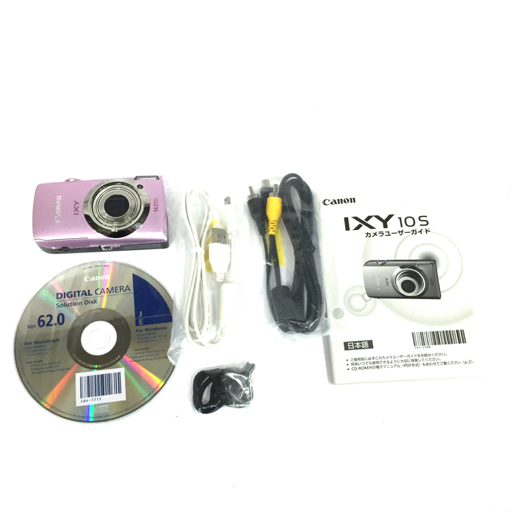1円 CANON IXY 10S 4.3-21.5mm 1:2.8-5.9 コンパクトデジタルカメラ L301606_画像1