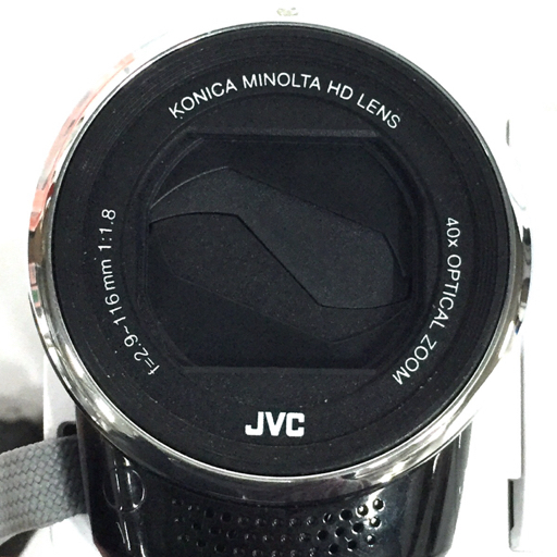 JVCケンウッド Everio FULL HD GZ-HM390-W ビクター デジタルビデオカメラ QR023-371_画像2