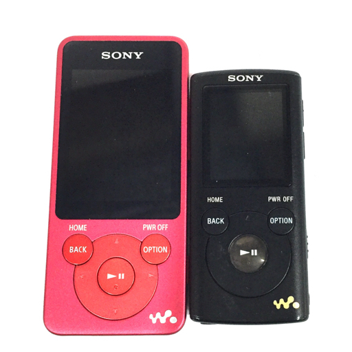1円 SONY WALKMAN NW-E083 NW-E052 ウォークマン デジタルオーディオプレイヤー 2点 セット_画像2