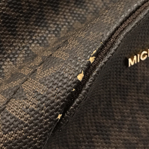 マイケルコース ミニ リュックサック ポケット 総柄 MKロゴ レディース ブラウン ファッション小物 MICHAEL KORS_画像6
