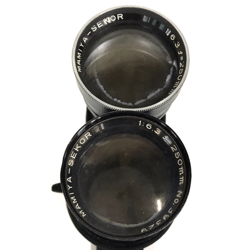 1円 MAMIYA C330 MAMIYA-SEKOR 1:6.3 250mm 二眼レフフィルムカメラ マミヤ_画像3