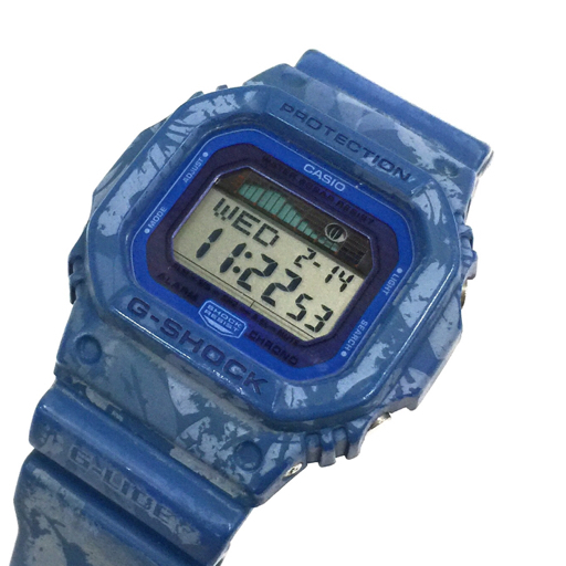カシオ Gショック BLE GLX-5600 Gライド クォーツ 腕時計 ブルー 未稼働品 ファッション小物 CASIO G-SHOCK_画像1