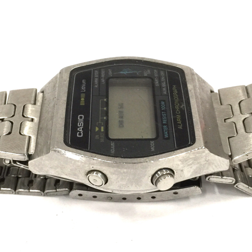 カシオ デジタル クォーツ 腕時計 W-250 メンズ 純正ブレス ジャンク品 ファッション小物 CASIO QR024-315_画像3