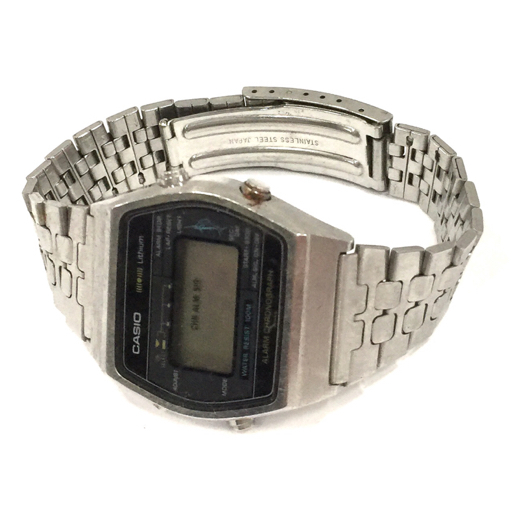 カシオ デジタル クォーツ 腕時計 W-250 メンズ 純正ブレス ジャンク品 ファッション小物 CASIO QR024-315_画像7