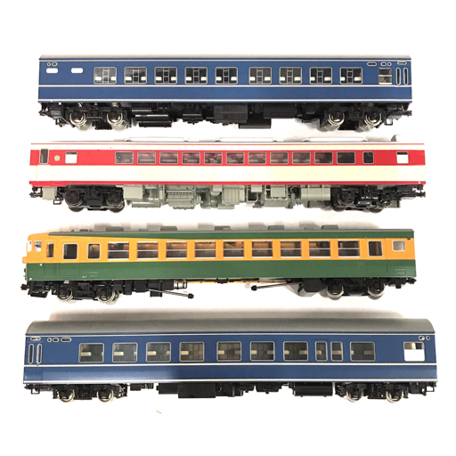 1円 KATO キハ 急行形電車 ブルートレイン 車輛 HOゲージ 含む 鉄道模型 まとめ セット_画像6