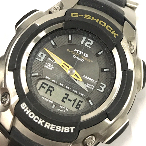 オリエント 腕時計 EM78-C0-B ラウンド デイデイト 青文字盤 自動巻き メンズ 稼働 付属有 他 カシオ 含 計2点_画像2