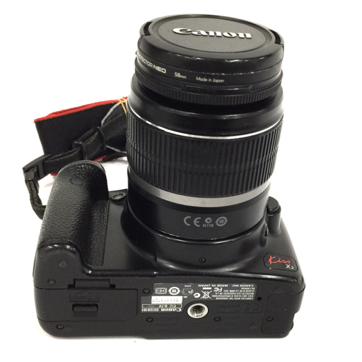 1円 Canon EOS Kiss X2 EF-S 18-55mm 1:3.5-5.6 IS 55-250mm 1:4-5.6 IS デジタル一眼レフ デジタルカメラ C052307_画像7