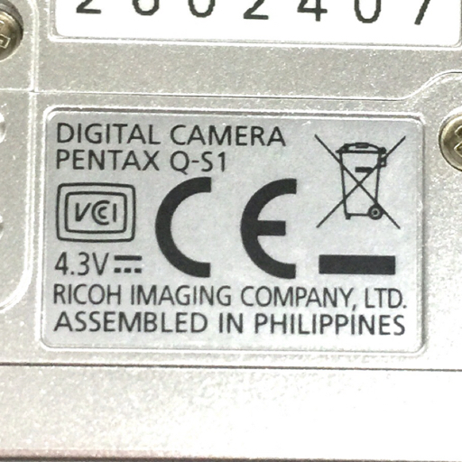 1円 PENTAX Q-S1 1:5.6 3.2mm FISH-EYE 1:2.8-4.5 5-15mm ミラーレス一眼 デジタル一眼レフ デジタルカメラ C311744_画像7