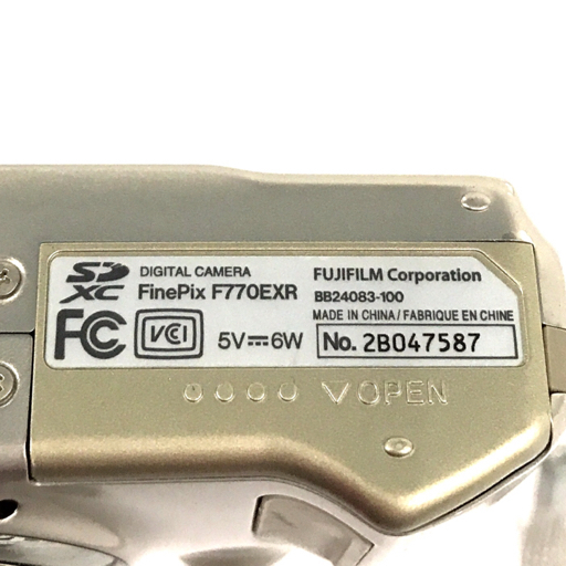 1円 FUJIFILM FINEPIX F770EXR 4.6-9.2mm 1:3.5-5.3 コンパクトデジタルカメラ C031339_画像7