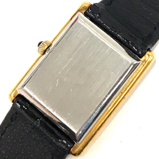 オメガ デビル スクエア 機械式 手巻き ボーイズサイズ腕時計 純正レザーベルト OMEGA QR031-14_画像3