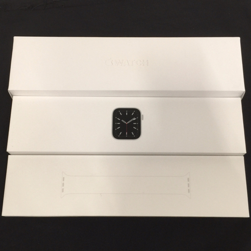 1円 Apple Watch Series6 44mm GPS+Cellularモデル A2376 M0GP3J/A シルバー スマートウォッチ 本体_画像7