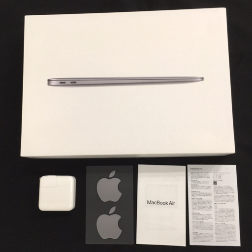 1円 Apple MacBookAir 13インチ A2337 MGN63J/A メモリ/8GB SSD/256GB スペースグレイ ノートパソコン PC M1_画像9
