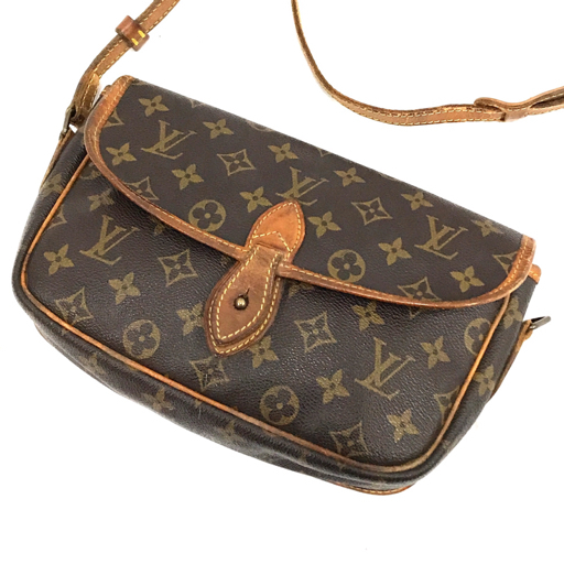 ルイヴィトン モノグラム ジベシエールPM M42248 ショルダー紐破損 レディース ブラウン 斜めがけ LOUIS VUITTON_画像2