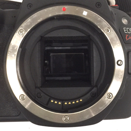 1円 CANON EOS Kiss X9 EF-S 18-55mm 1:4.5-5.6 IS STM 55-250mm 1:4-5.6IS STM デジタル一眼レフ カメラ C151315_画像2