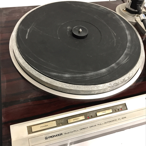Pioneer PL-505 ダイレクトドライブ レコードプレーヤー ターンテーブル オーディオ機器 QR032-181_画像3