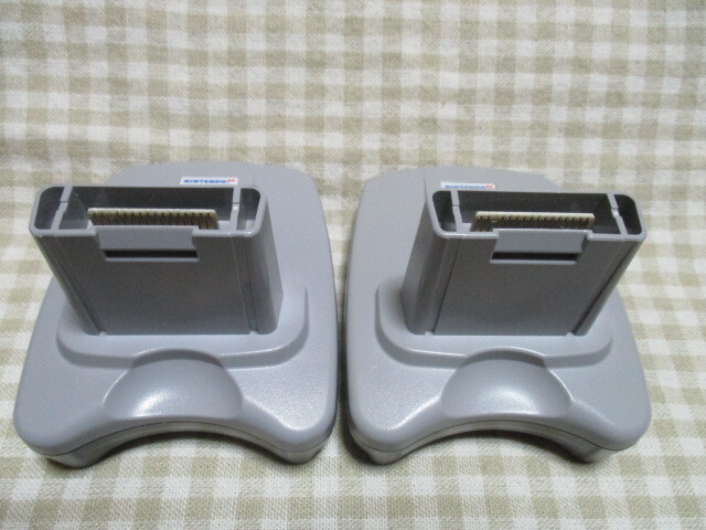 N64 64GBパック 2個セット 動作未確認 ジャンク扱いの画像1