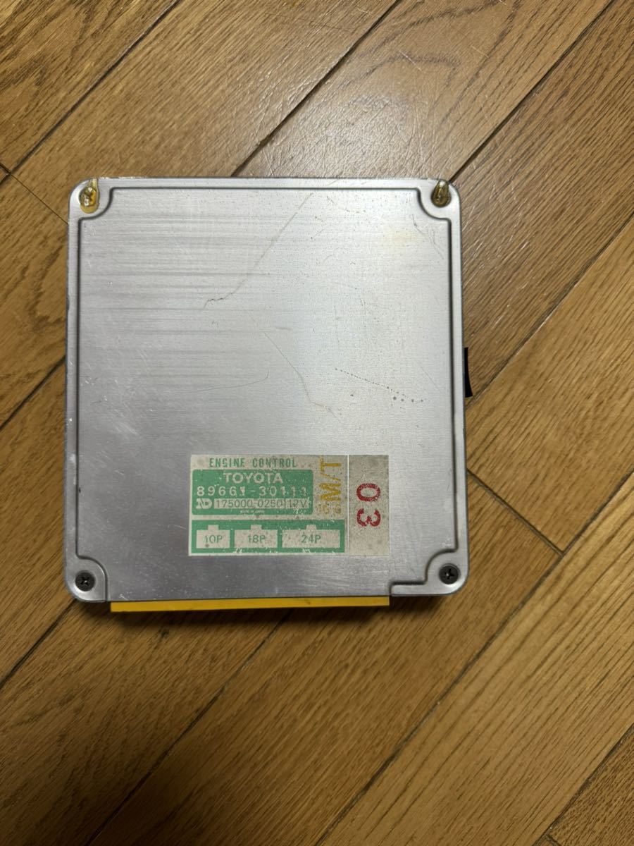 セリカX X 10ソアラ 1G-GEU 5MT用エンジンコンピューター 街道レーサー旧車等に_画像1