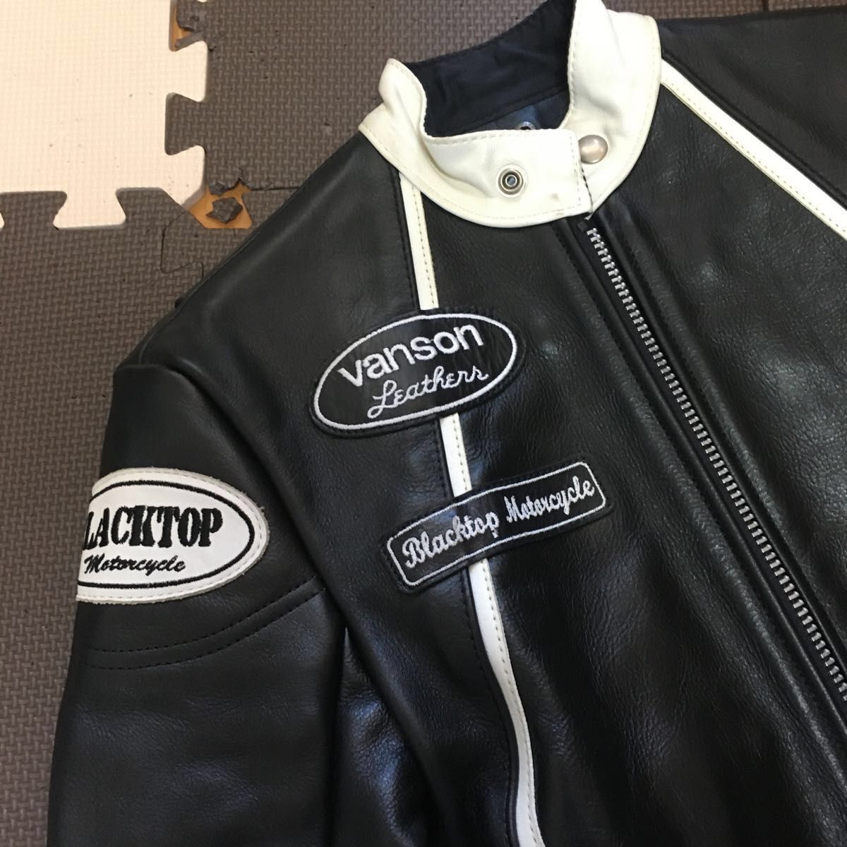 未使用品VANSON バンソン「ブラックトップモーターサイクル 未使用品VANSON バンソン「ブラックトップモーターサイクル