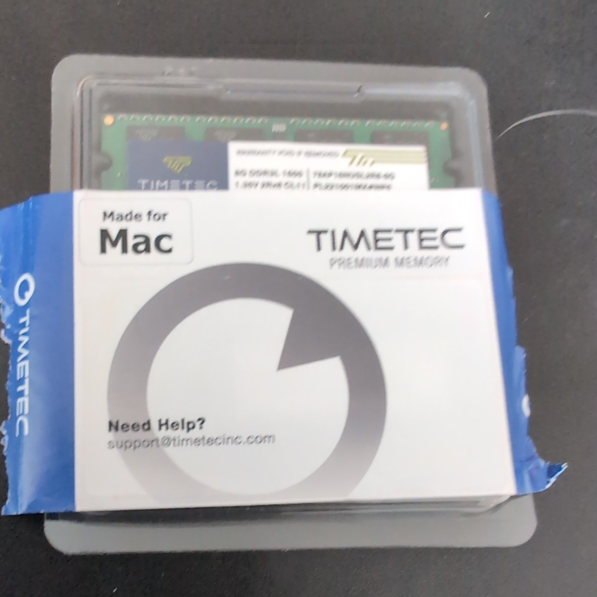 TIMETEC macbook pro用メモリ 8GB×2 early2011 最近まで動作確認してます。の画像1