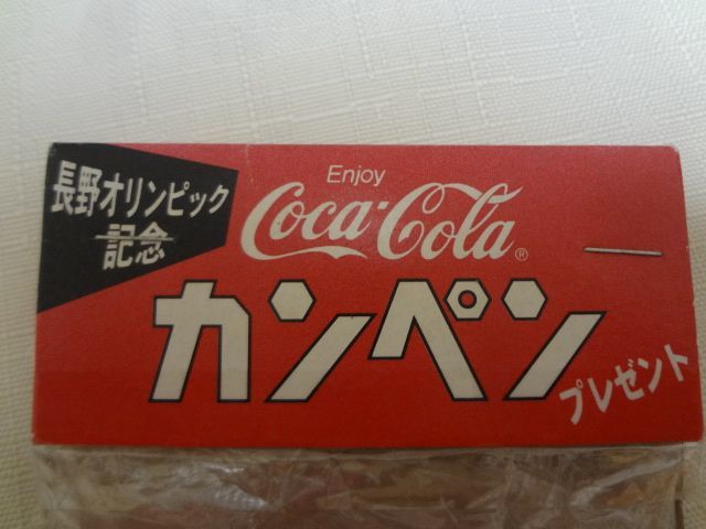 ■コカ・コーラ　長野オリンピック記念　カンペン　缶ペンケース■_画像8