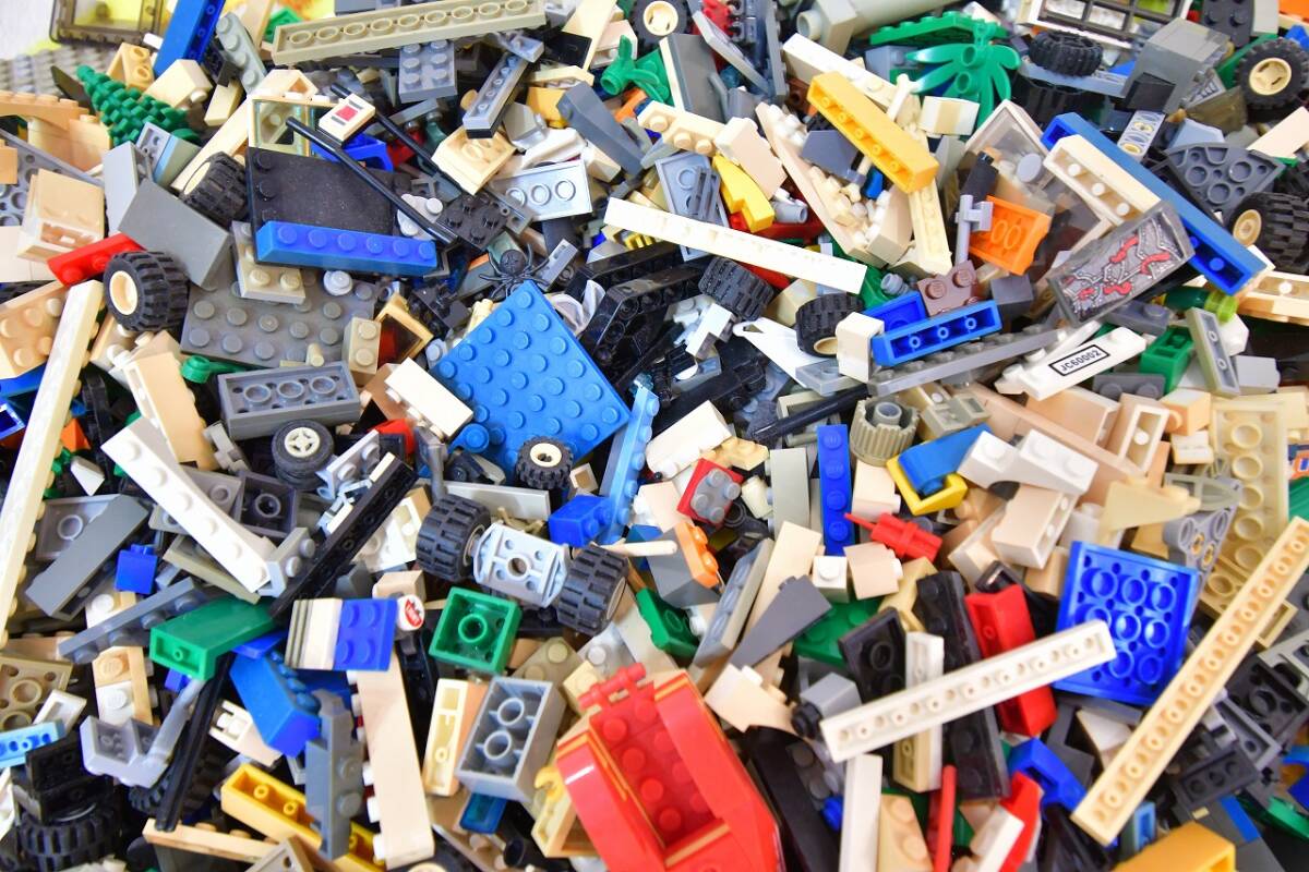LEGO レゴ ブロック パーツ　部品　 プレート 大量まとめて　箱いっぱい_画像4