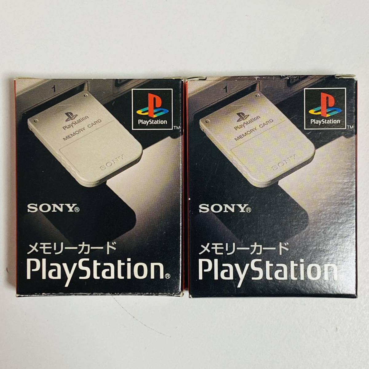 【美品】SONY ソニー PlayStaion PS1 メモリーカード SCPH-1020 計2個セット