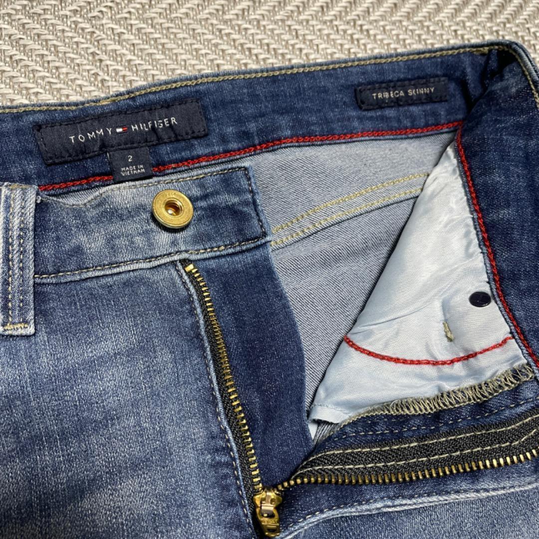 TOMMY HILFIGER トミーヒルフィガー（2）ストレッチ デニムパンツ スリム スキニー_画像6