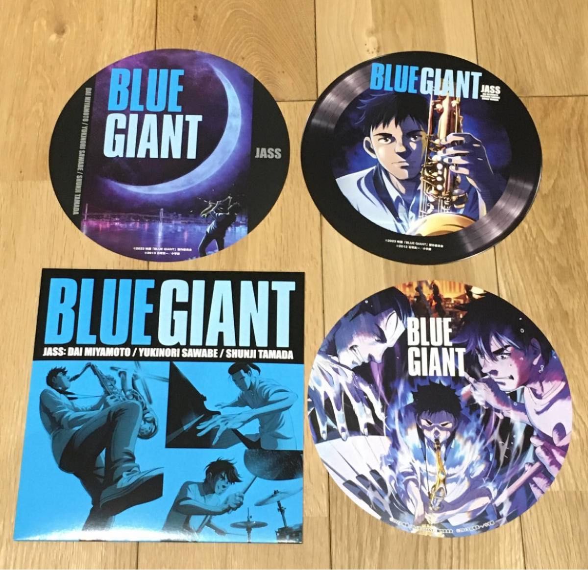 BLUE GIANT ブルージャイアント 7インチレコードジャケット＋イラストカード 限定セット 宮本大 沢辺雪祈 玉田俊二