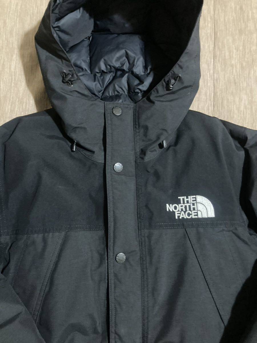 送料無料 美品THE NORTH FACE Mountain Down Jacket マウンテンダウンジャケット ブラック Mサイズ マウンテンライト バルトロ_画像2