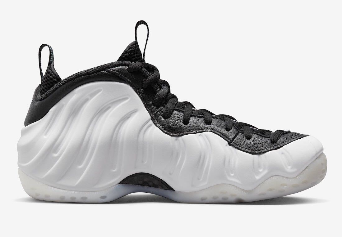 【新品未使用】Nike Air Foamposite One ナイキ エアフォームポジット ワン ホワイト アンド ブラック（DV0815-100）白黒27.5cm箱無し_画像3