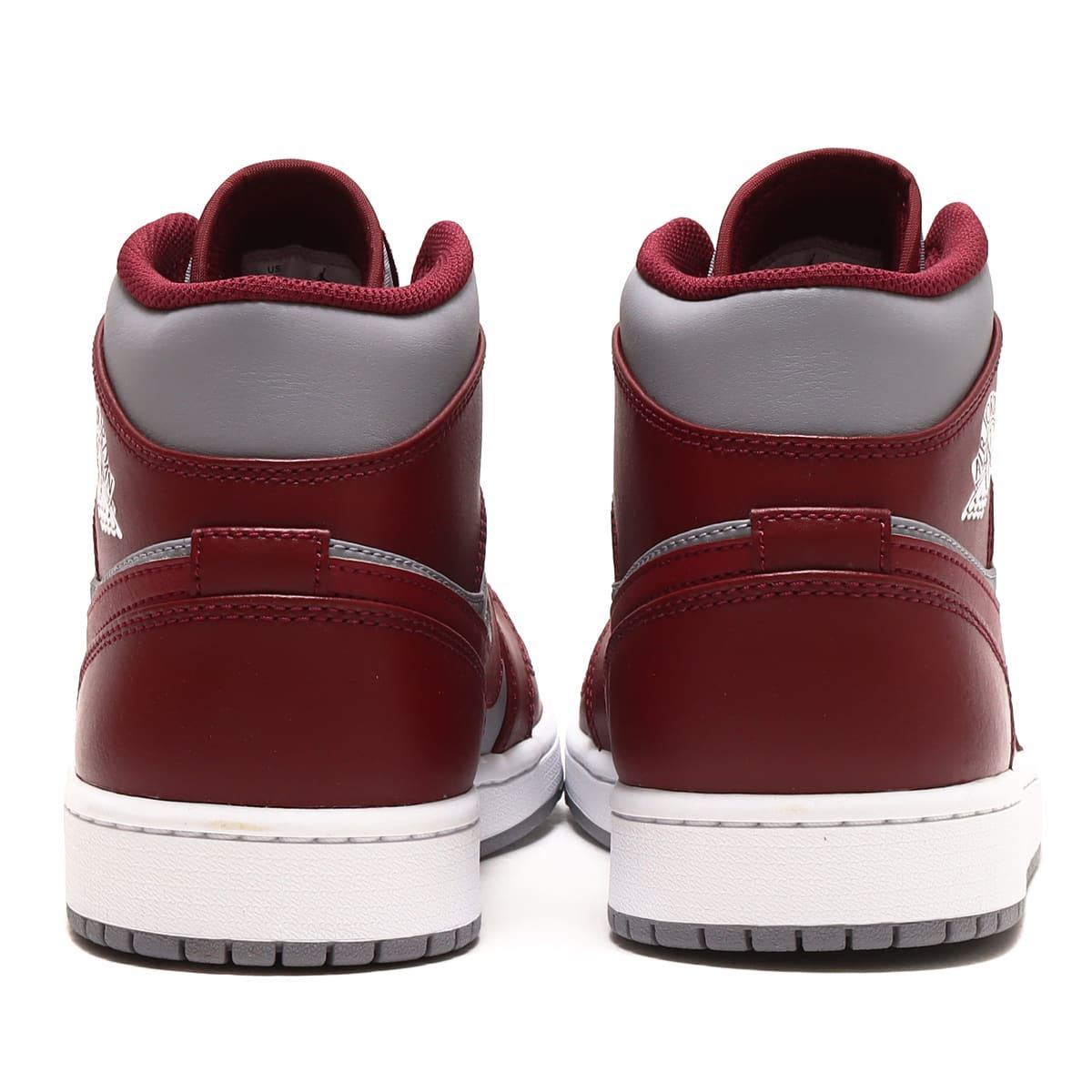 【新品未使用】Nike Air Jordan 1 Mid Team Redナイキ エアジョーダン1 ミッド チームレッド（DQ8426-615）赤29cm箱無し_画像6