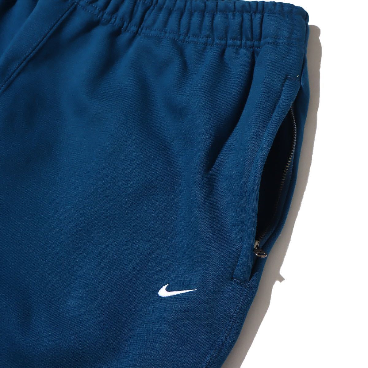 【新品】Nike solo swoosh fleece pants 'Blue'ナイキ NRG ソロ スウッシュ フリース パンツ （DA0330-460）青2XL_画像4