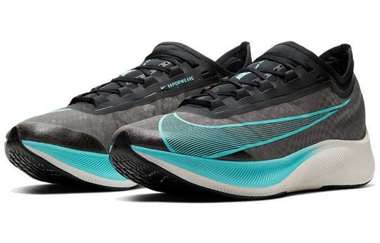 【初期人気モデル・即完売】Nike Zoom Fly 3 “BLACK/AURORA GREEN“ナイキ ズーム フライ 3 (AT8240-002)黒25.5cm箱あり_画像4