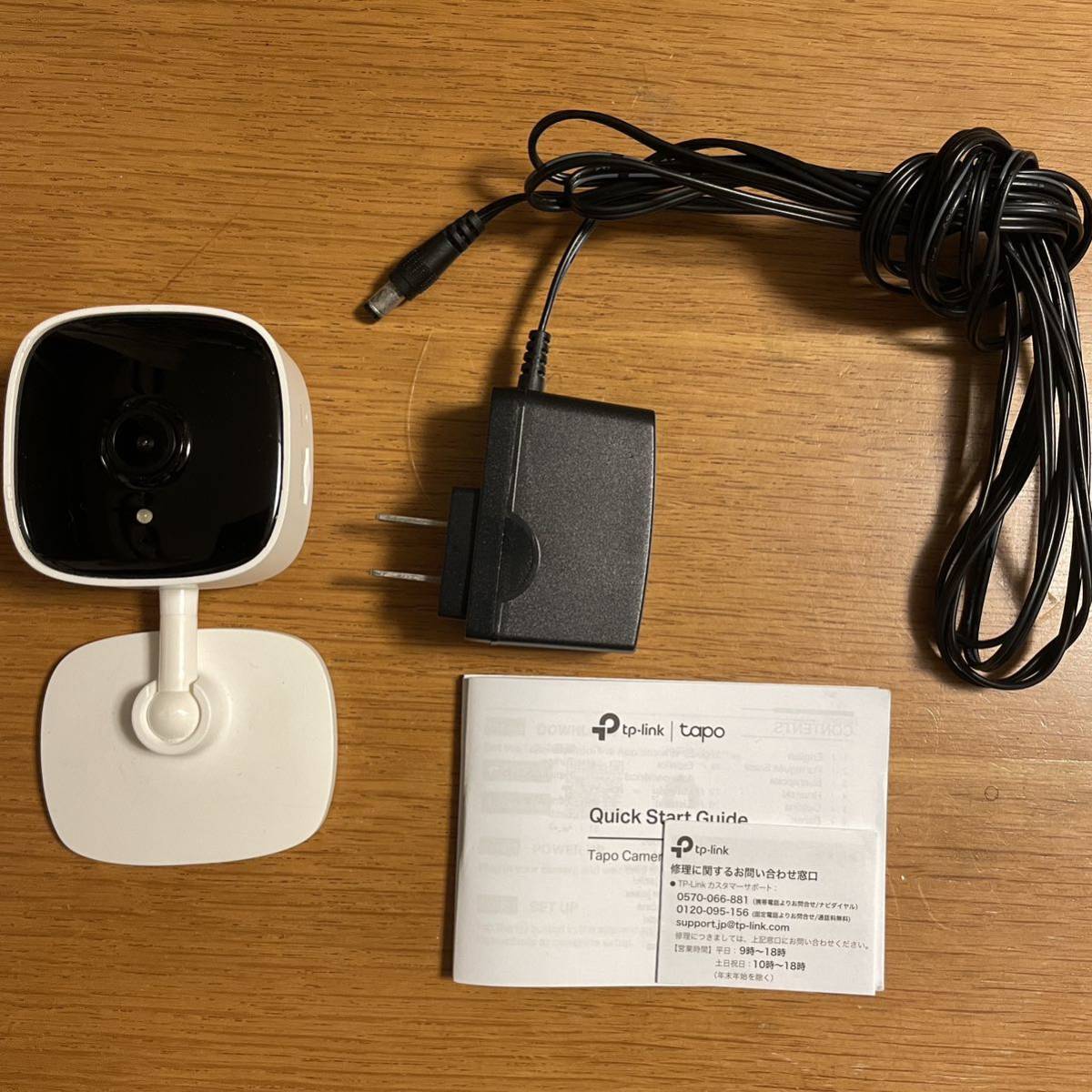 【ジャンク　送料込】TP-LINK ネットワークWi-Fiカメラ TAPO C100　動作しません_TP-LINK Wi-Fiカメラ TAPO C100