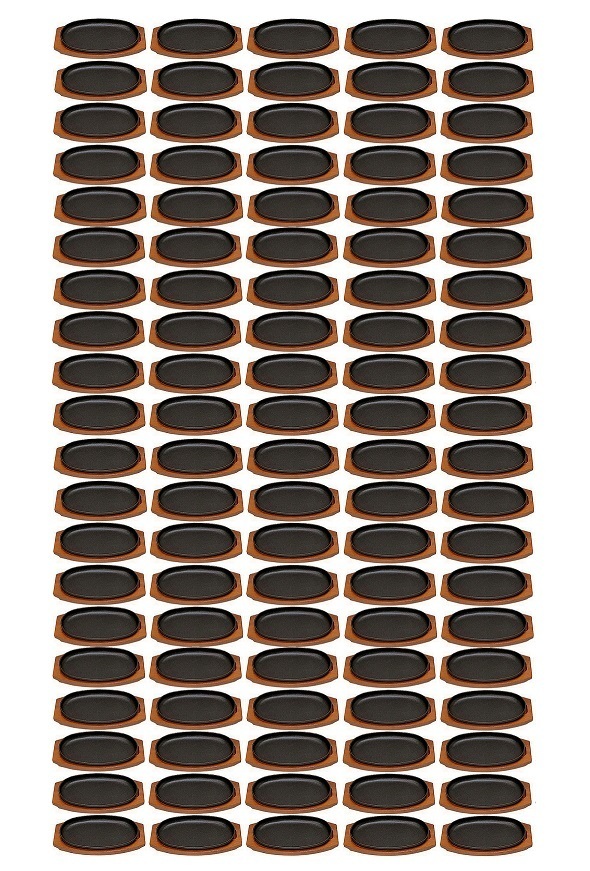 ☆ステーキ皿小判型D(中)100個(皿約250X150mm ☆ステーキ皿小判型D(中)100個(皿約250X150mm