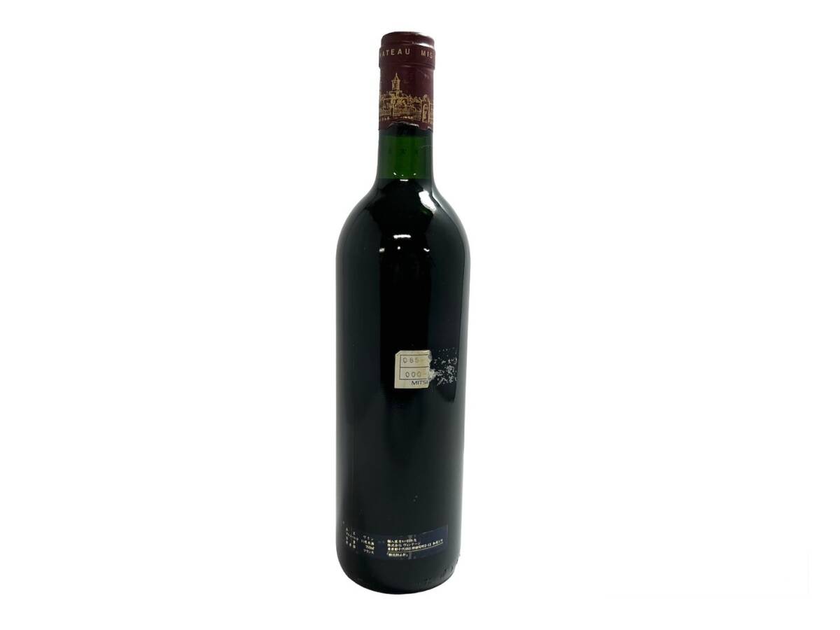 ■【未開栓】CHATEAU COS D'ESTOURNEL/シャトー・コス・デストゥルネル 1986 750ml 12.5% ワイン フランス ボルドー お酒 古酒 (45825TT3)_画像4