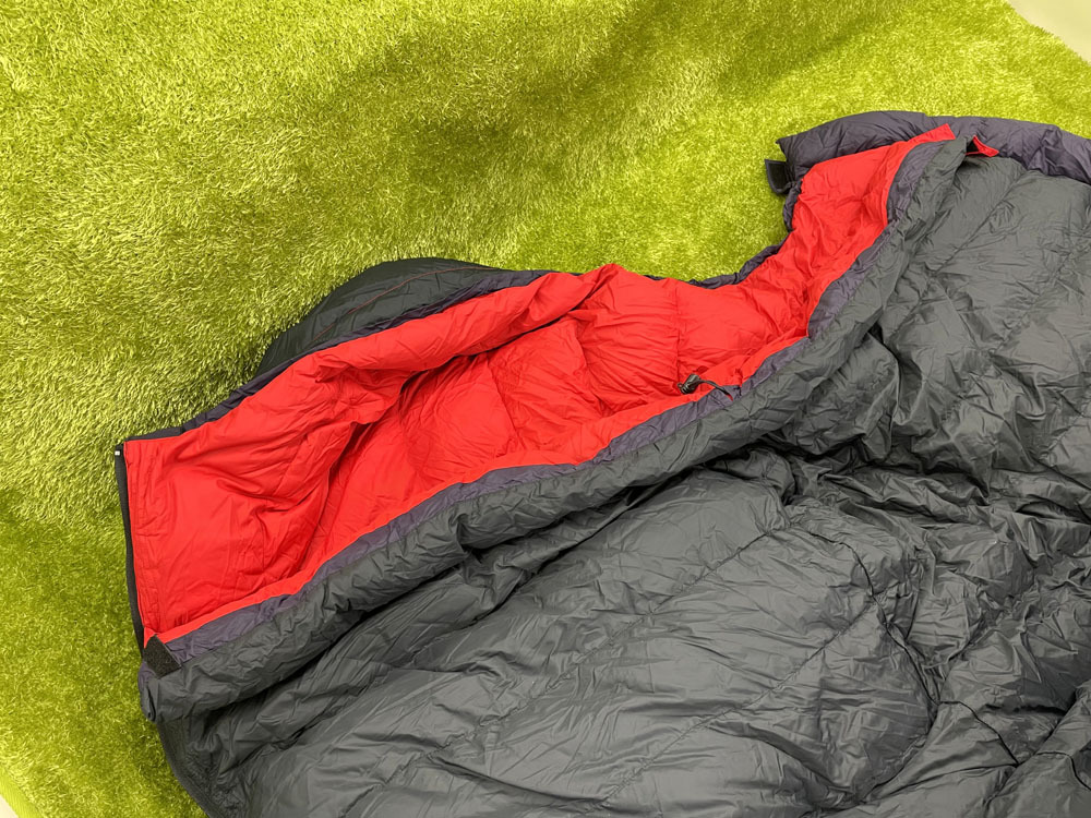 Marmot Couloir REG 725FP グースダウン シュラフ 総重量約1870ｇ 約205ｃｍ クロワール 寝袋 冬 登山 キャンプ マーモット 札幌市手稲区_画像6